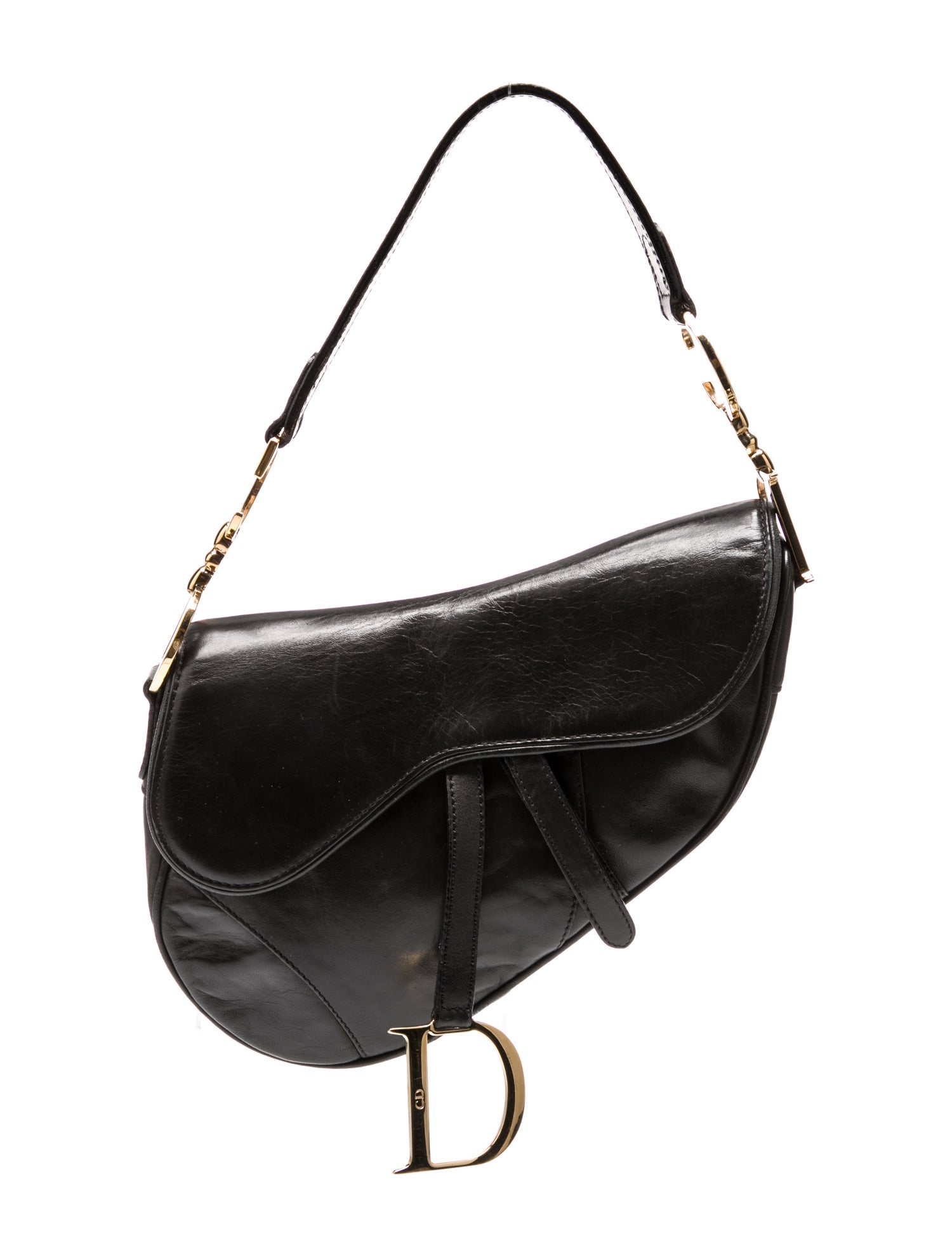 Christian Dior Leather Saddle Vintage