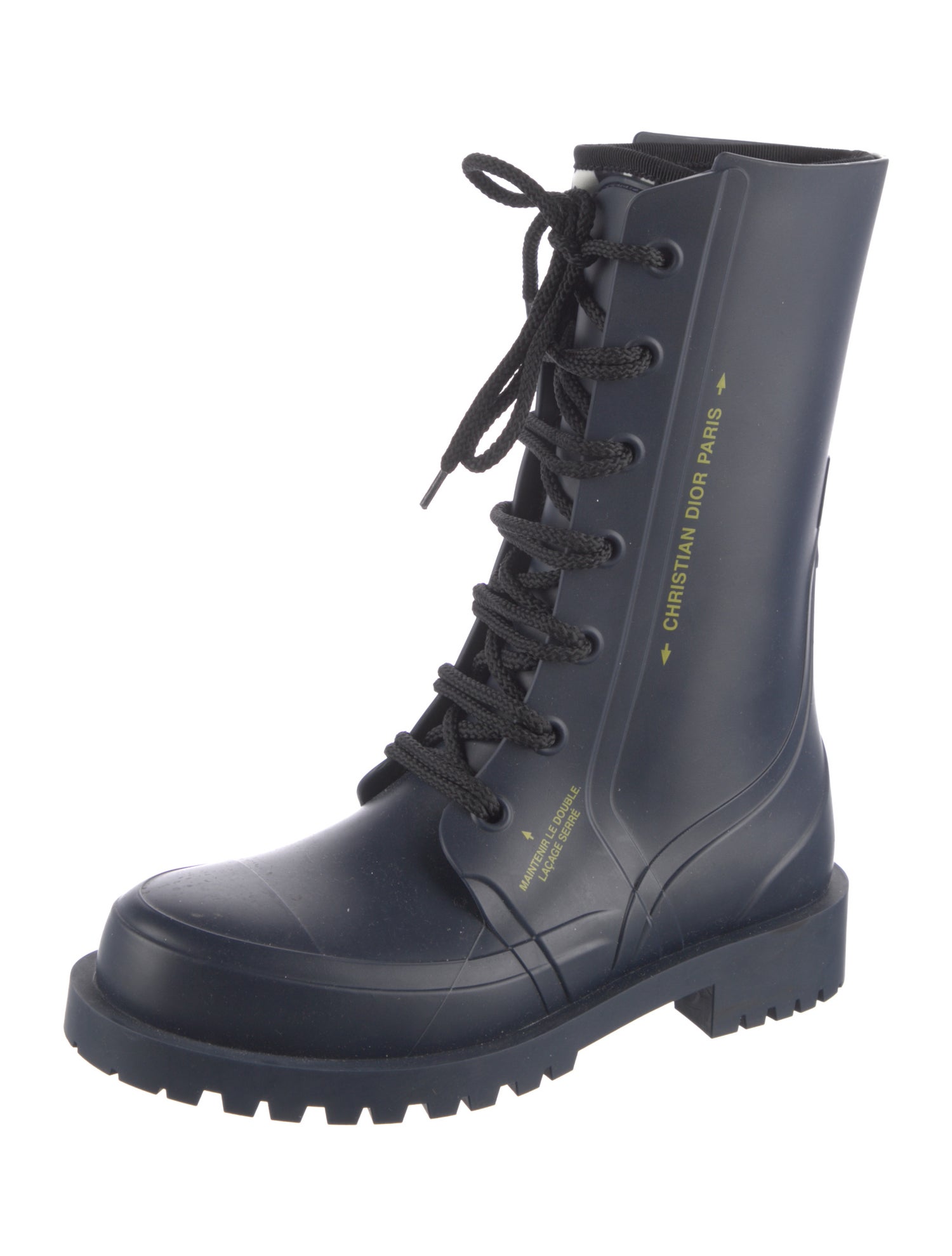 Christian Dior Rubber Rain Boots