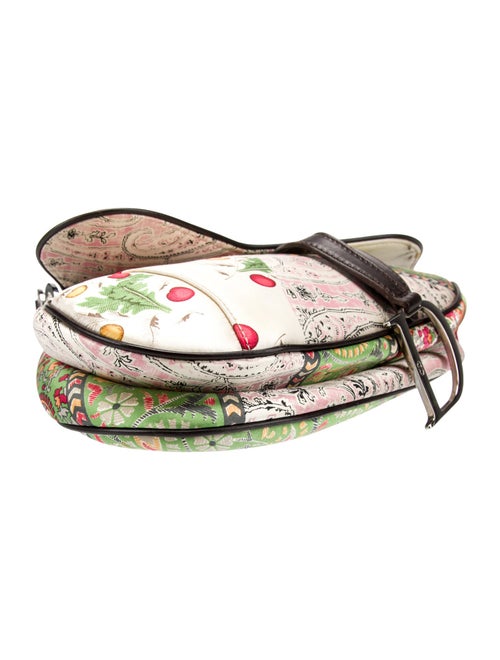 Christian Dior Satin Vintage Saddle Small Vintage