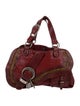 Christian Dior Leather Gaucho Saddle