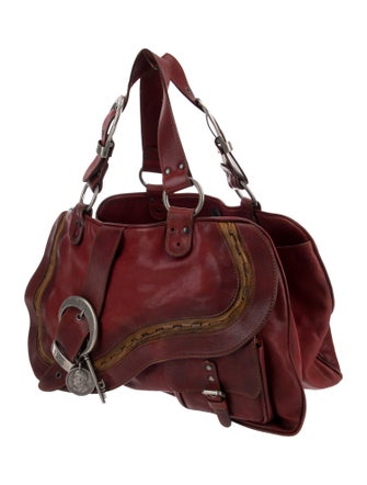 Christian Dior Leather Gaucho Saddle