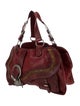 Christian Dior Leather Gaucho Saddle