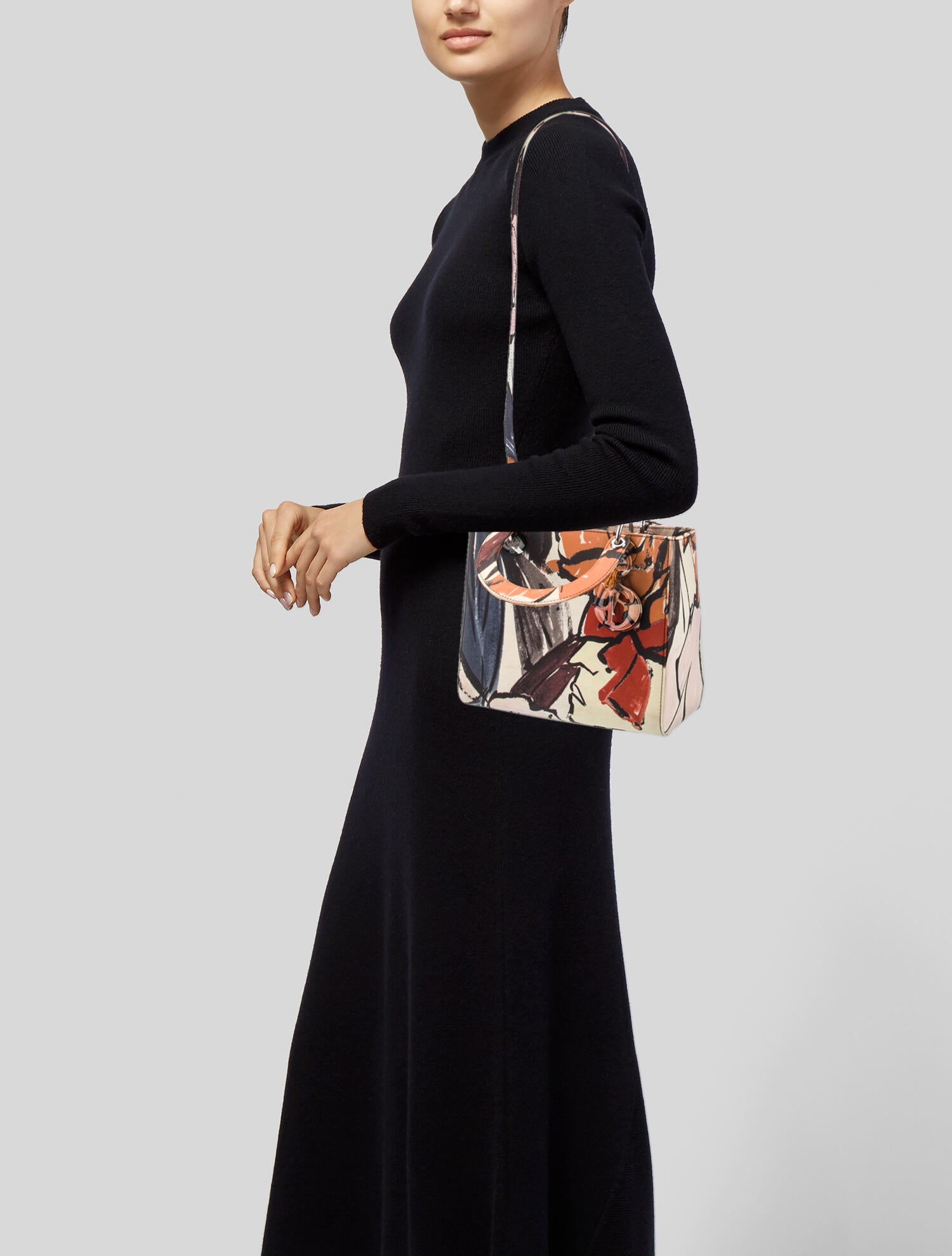 Christian Dior Nylon Lady Dior Small