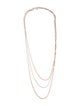 Christian Dior Vintage Two-Tone Multi Strand Necklace