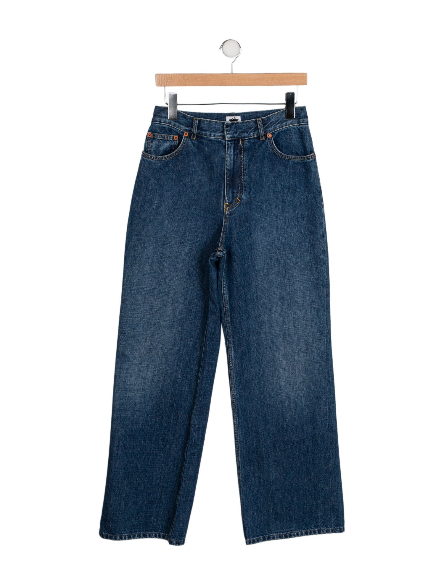 Christian Dior High-Rise Wide Leg Jeans