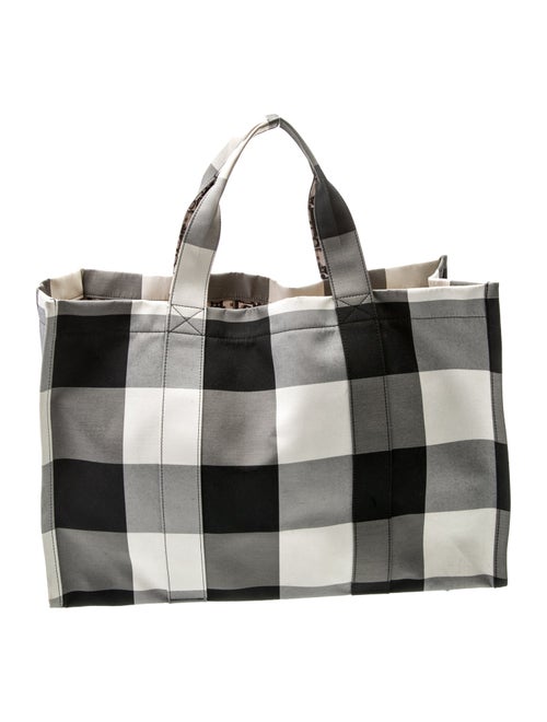 Christian Dior Canvas Top Handle Bag