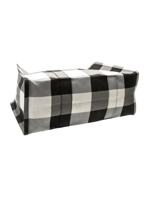 Christian Dior Canvas Top Handle Bag