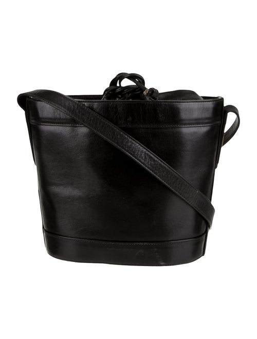 Christian Dior Leather Bucket Bag Vintage