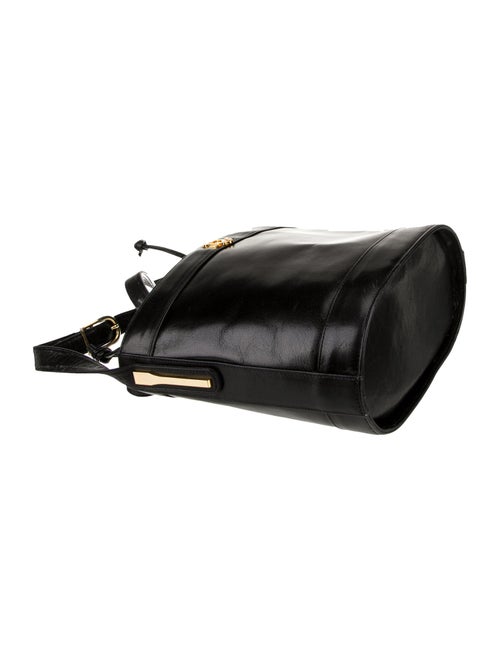 Christian Dior Leather Bucket Bag Vintage