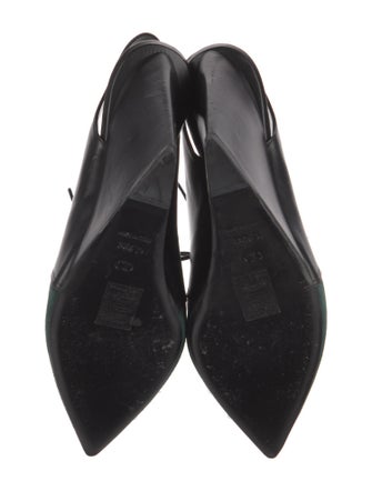 Christian Dior Suede Slingback Pumps