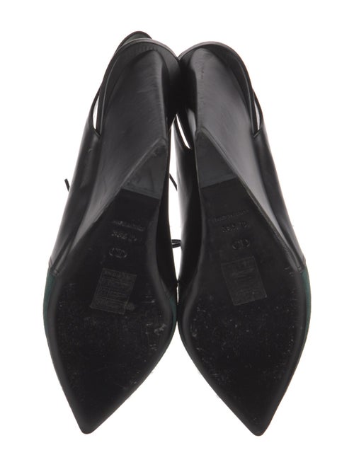 Christian Dior Suede Slingback Pumps