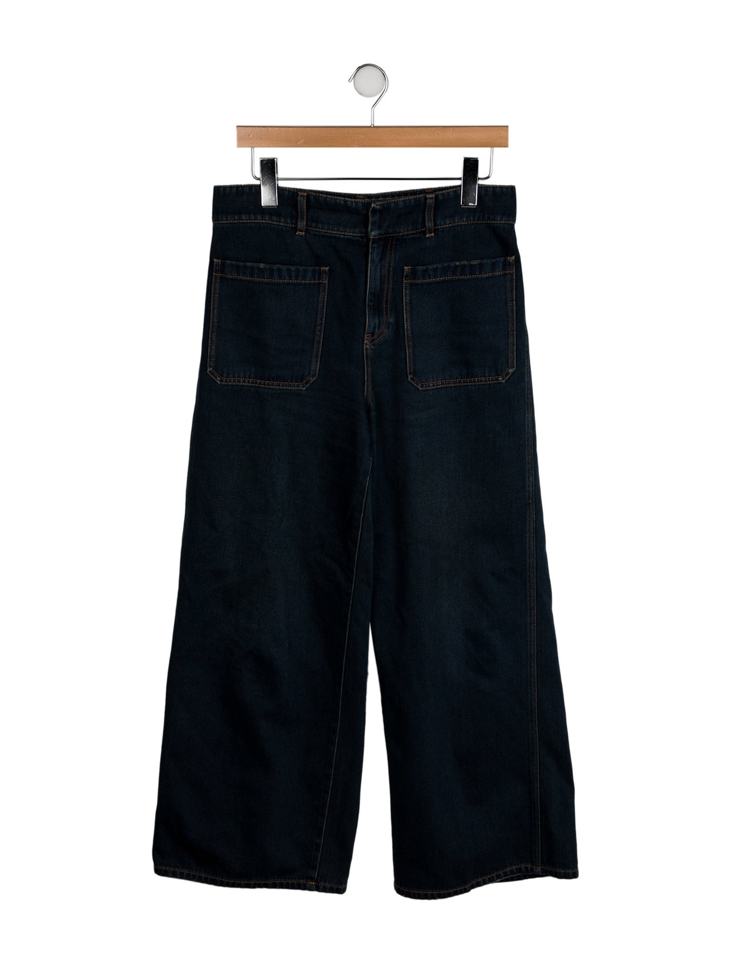 Christian Dior High-Rise Wide Leg Jeans