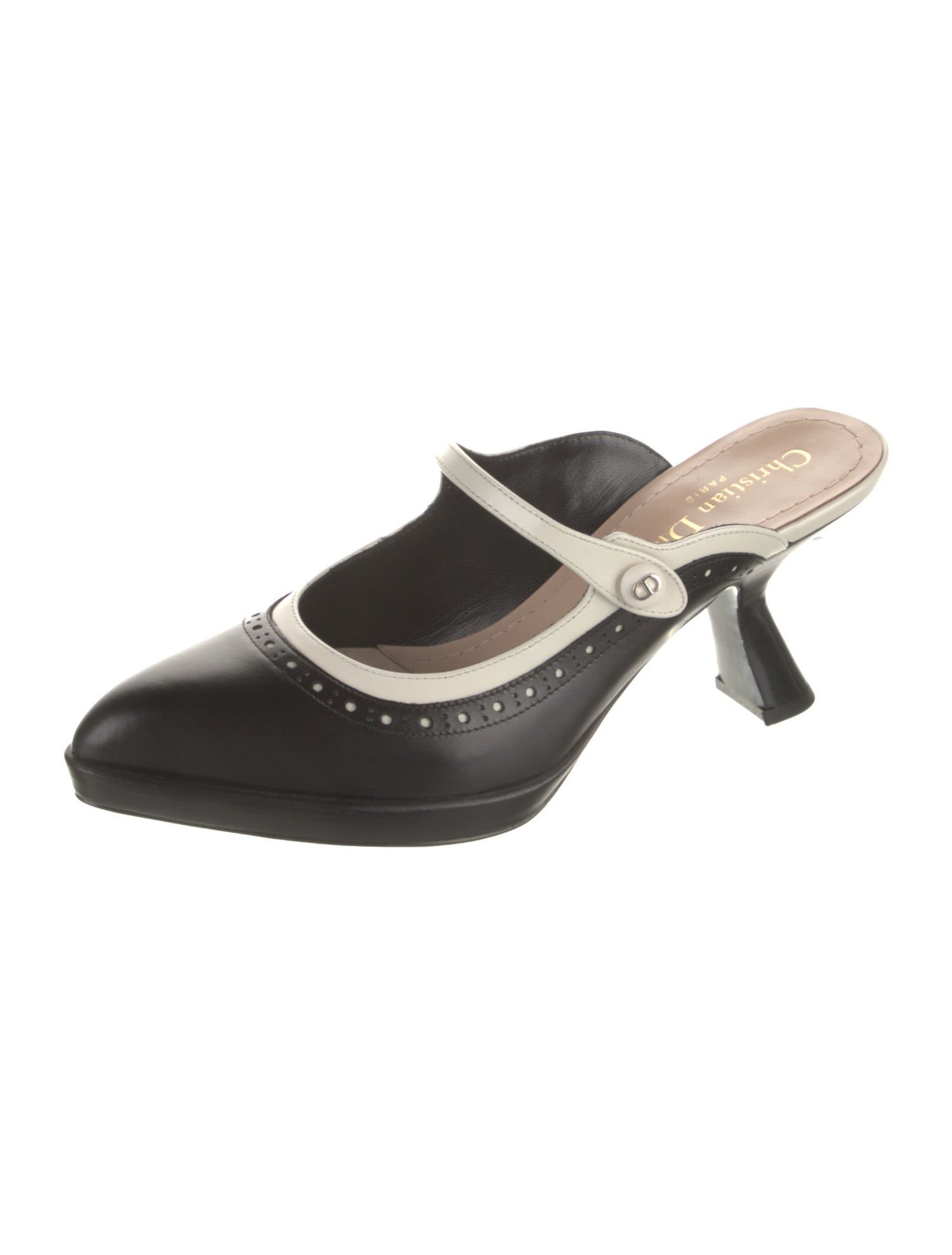 Christian Dior Leather Mules