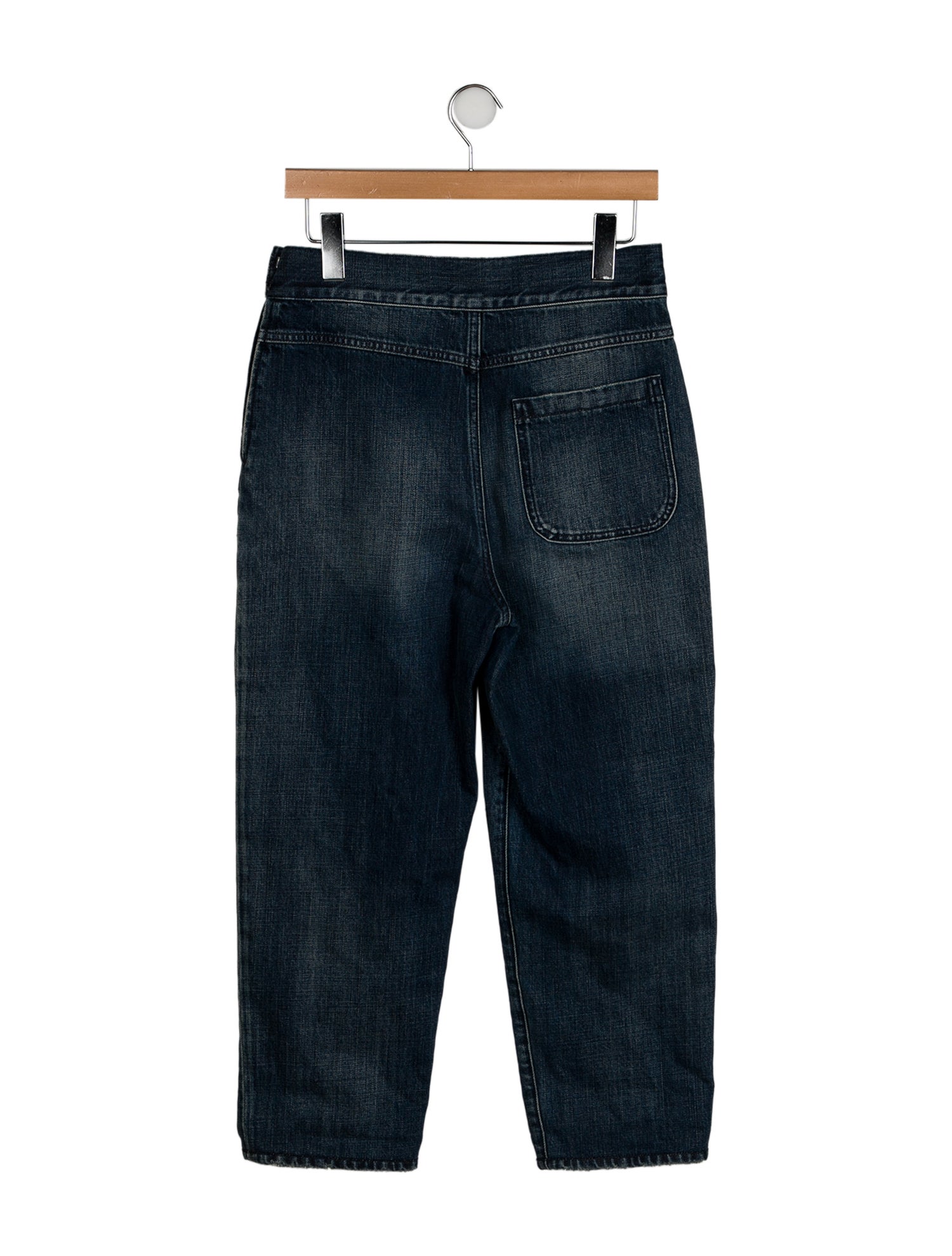 Christian Dior High-Rise Straight Leg Jeans