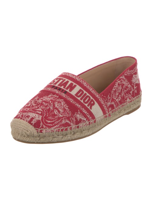 Christian Dior Canvas Printed Espadrilles
