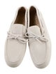 Christian Dior Suede Bow Accents Moccasins