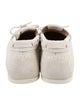 Christian Dior Suede Bow Accents Moccasins