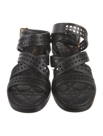 Christian Dior Leather Gladiator Sandals