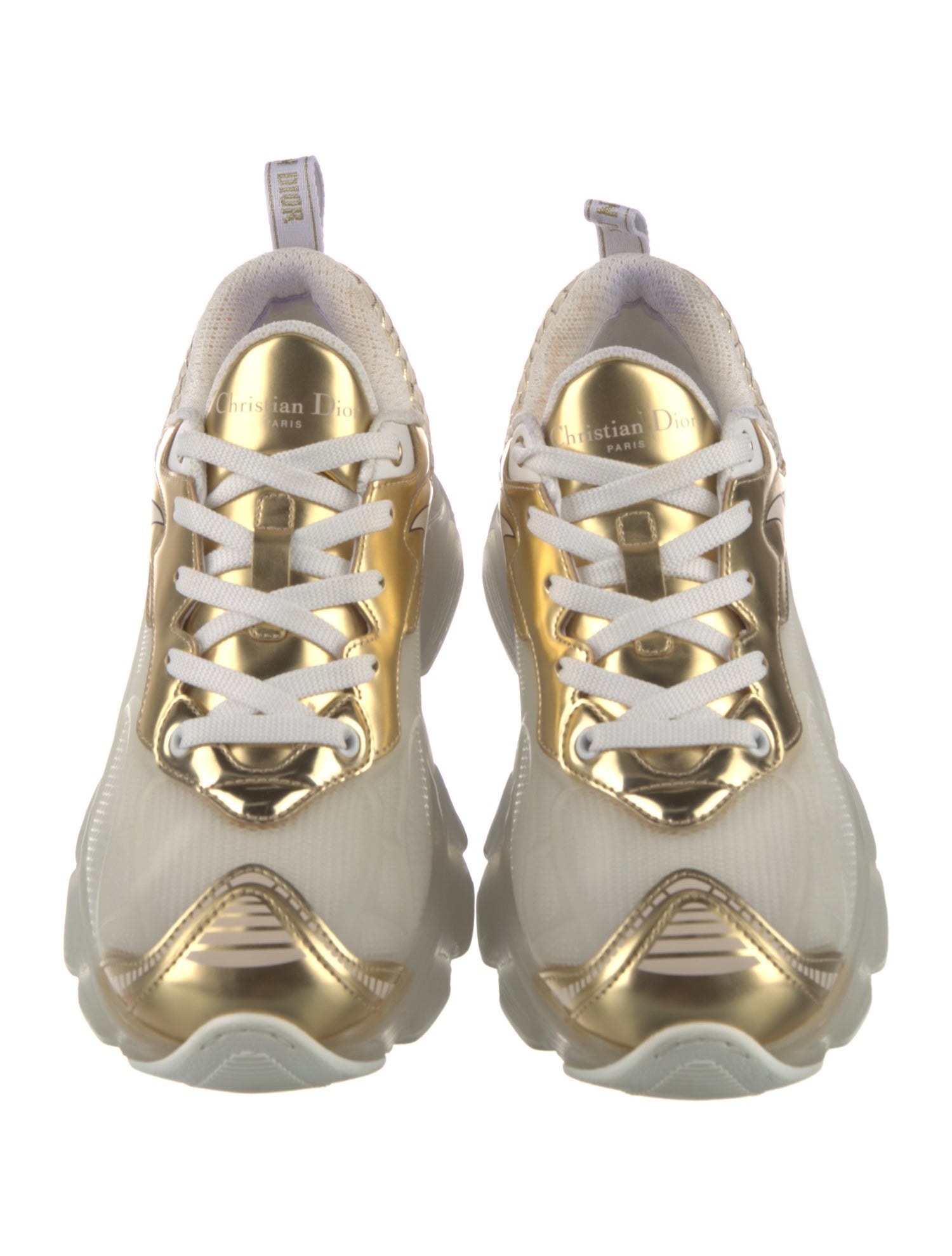 Christian Dior Vibe 'White Gold' Chunky Sneakers