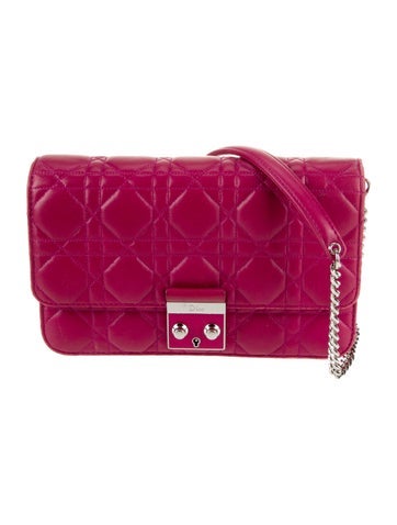 Christian Dior Crossbody Bags Cannage Miss Small