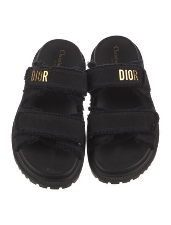 Christian Dior Canvas Slides