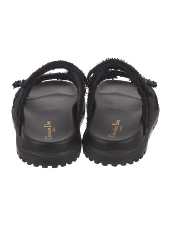 Christian Dior Canvas Slides
