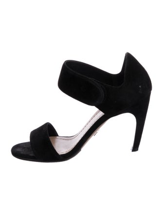 Christian Dior Suede Studded Accents Sandals