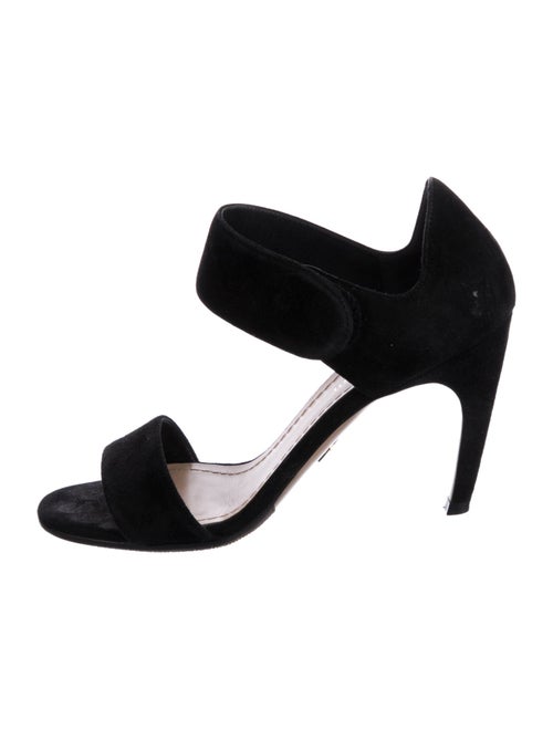 Christian Dior Suede Studded Accents Sandals