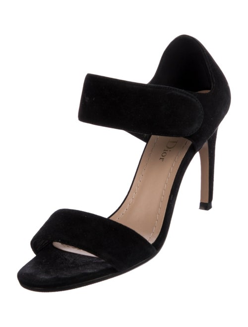 Christian Dior Suede Studded Accents Sandals