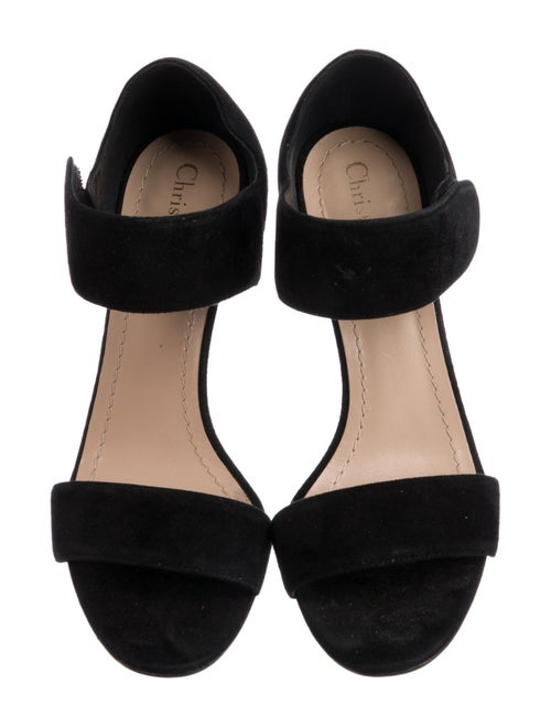 Christian Dior Suede Studded Accents Sandals