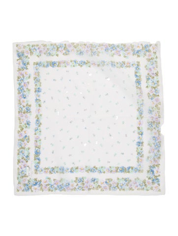 Christian Dior Scarves and Shawls Floral Print Scarf