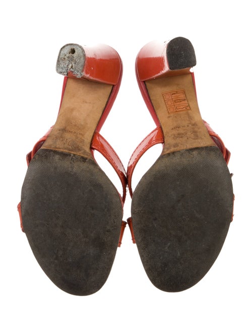 Christian Dior Patent Leather Slides