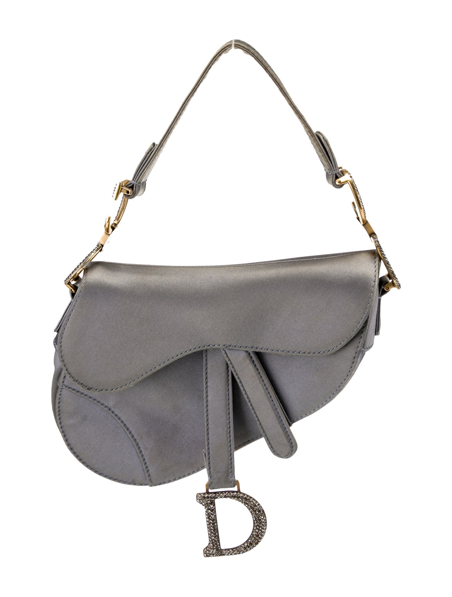 Christian Dior Satin Saddle