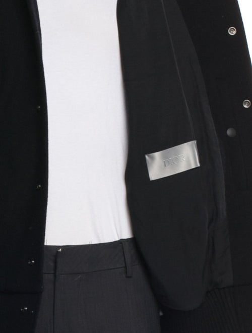 Cactus Jack Dior 2022 Oblique Jacquard Varsity Jacket