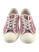 Christian Dior Cannage Pattern Canvas Sneakers
