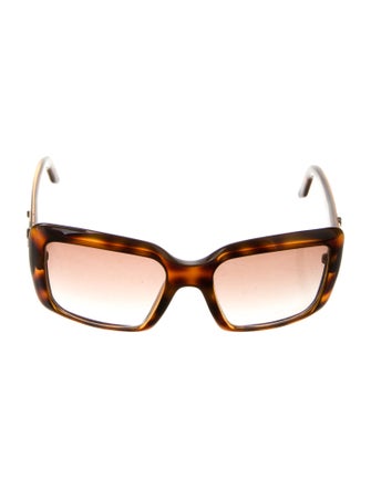 Christian Dior Square Tinted Sunglasses