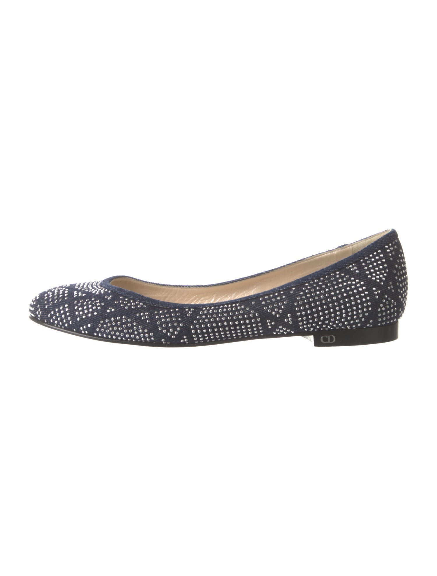Christian Dior 2016 Denim Saga Flats