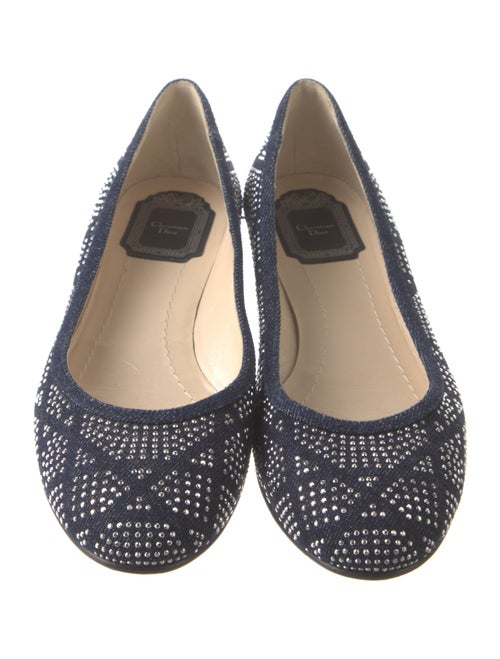 Christian Dior 2016 Denim Saga Flats