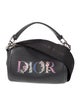 DIOR MEN Leather Dior Flowers Signature Mini Roller Messenger