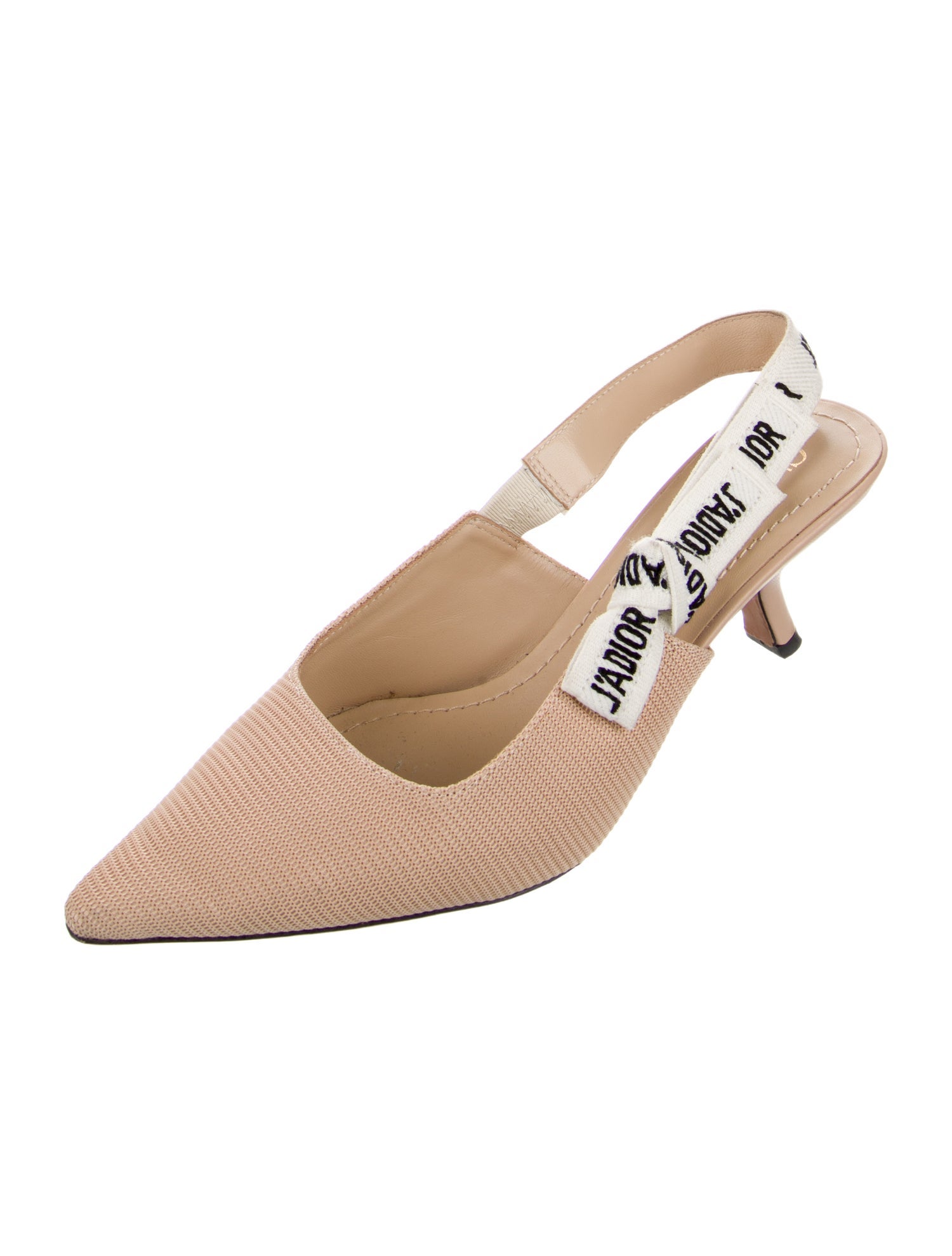 Christian Dior Printed Slingback Pumps
