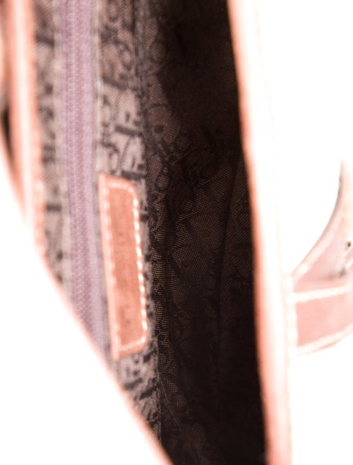 Christian Dior Canvas Saddle