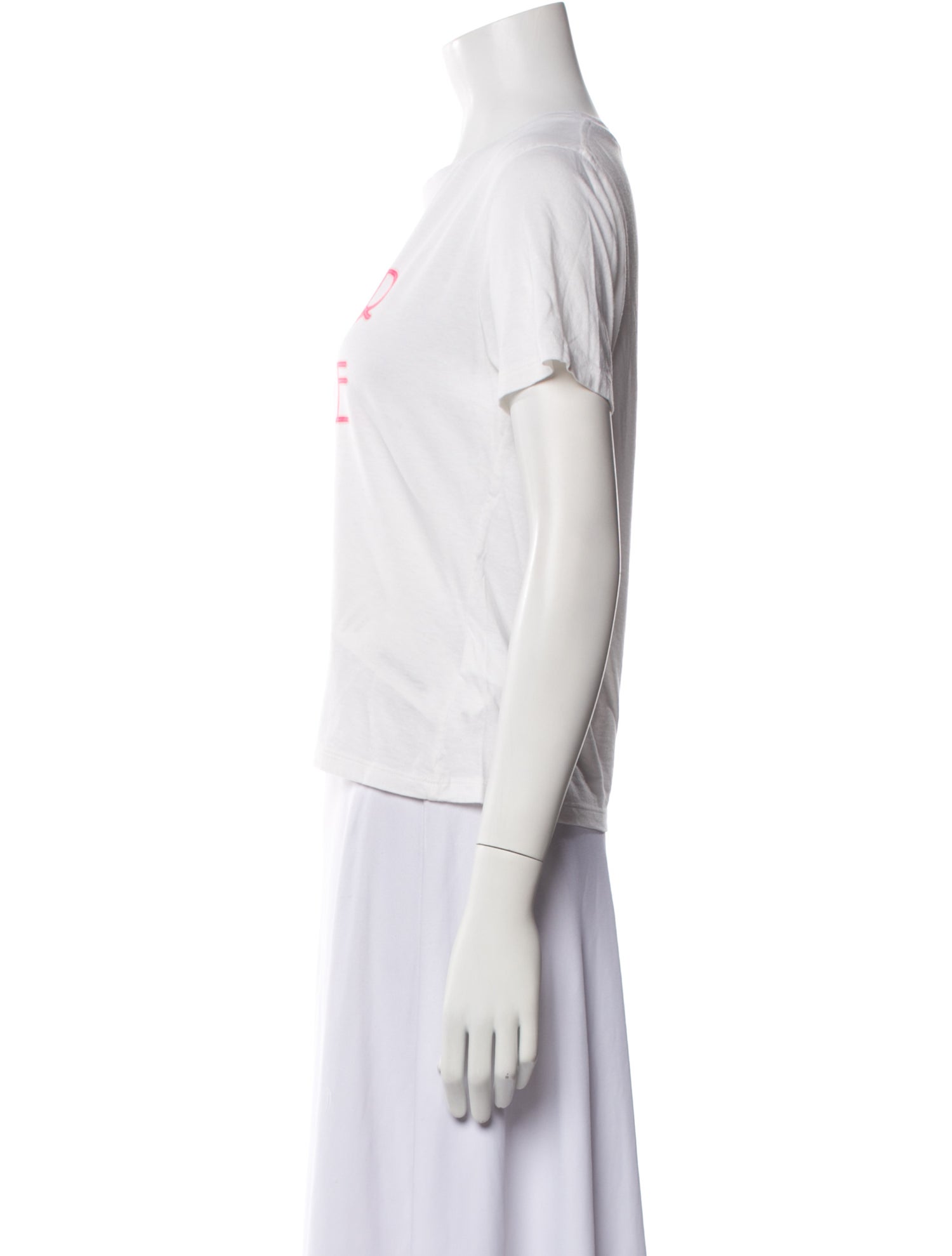 Christian Dior Graphic Print Crew Neck T-Shirt