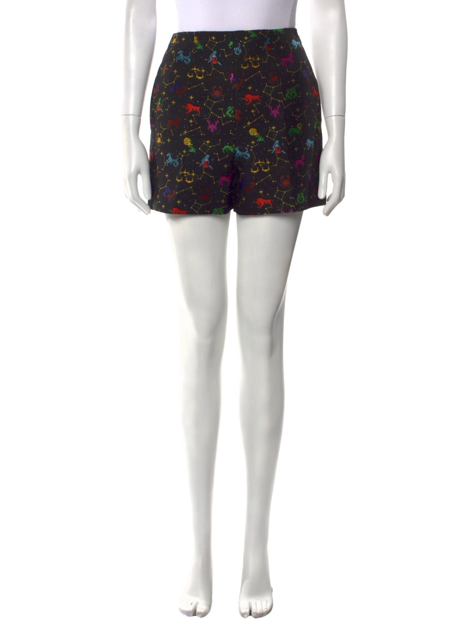 Christian Dior Printed Mini Shorts
