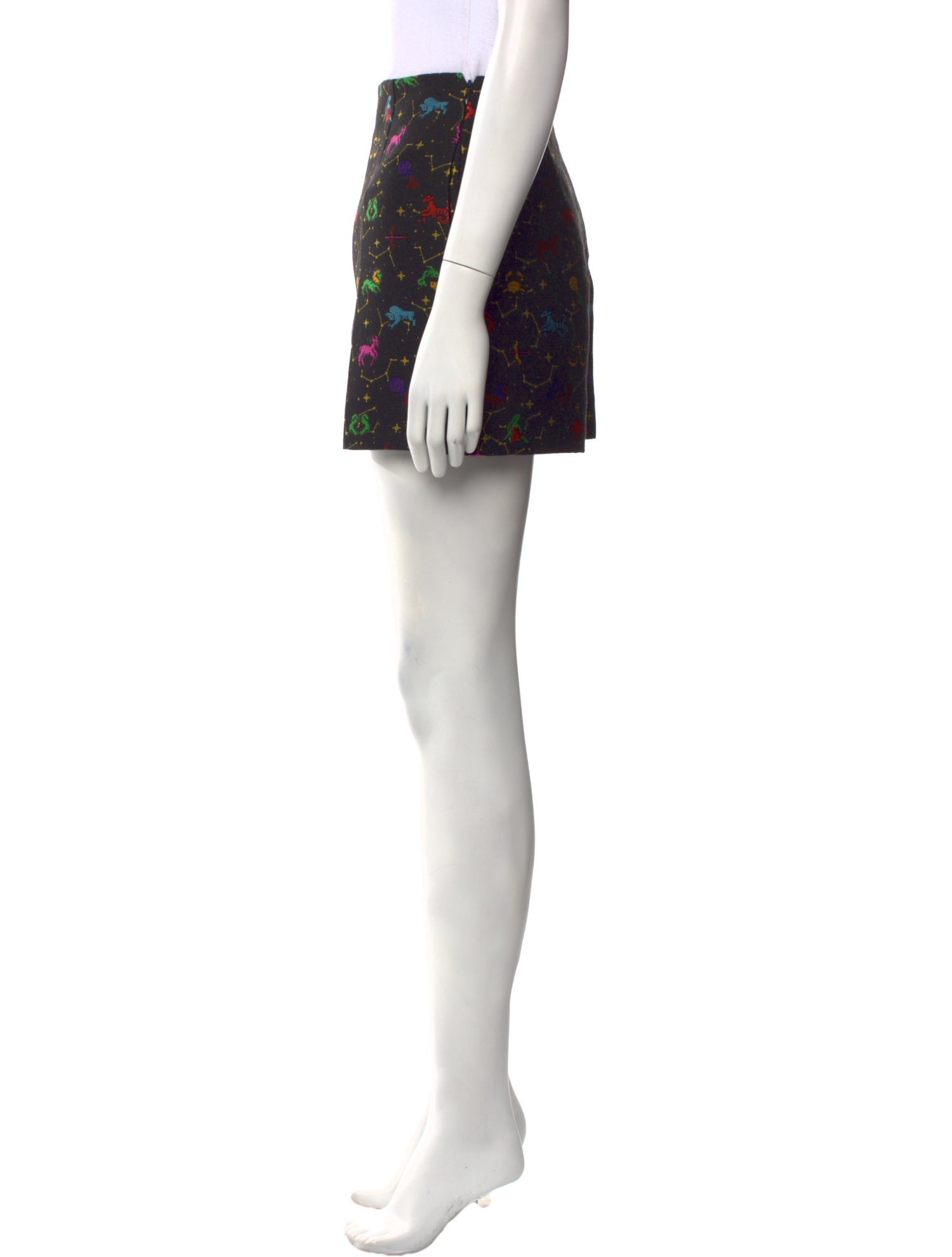 Christian Dior Printed Mini Shorts