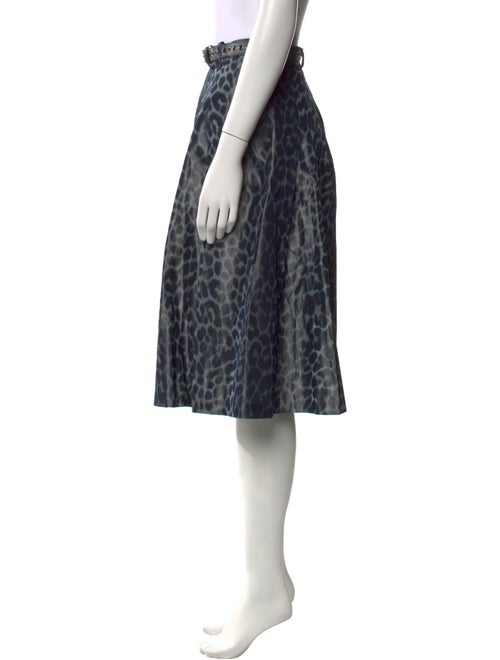 Christian Dior Silk Knee-Length Skirt