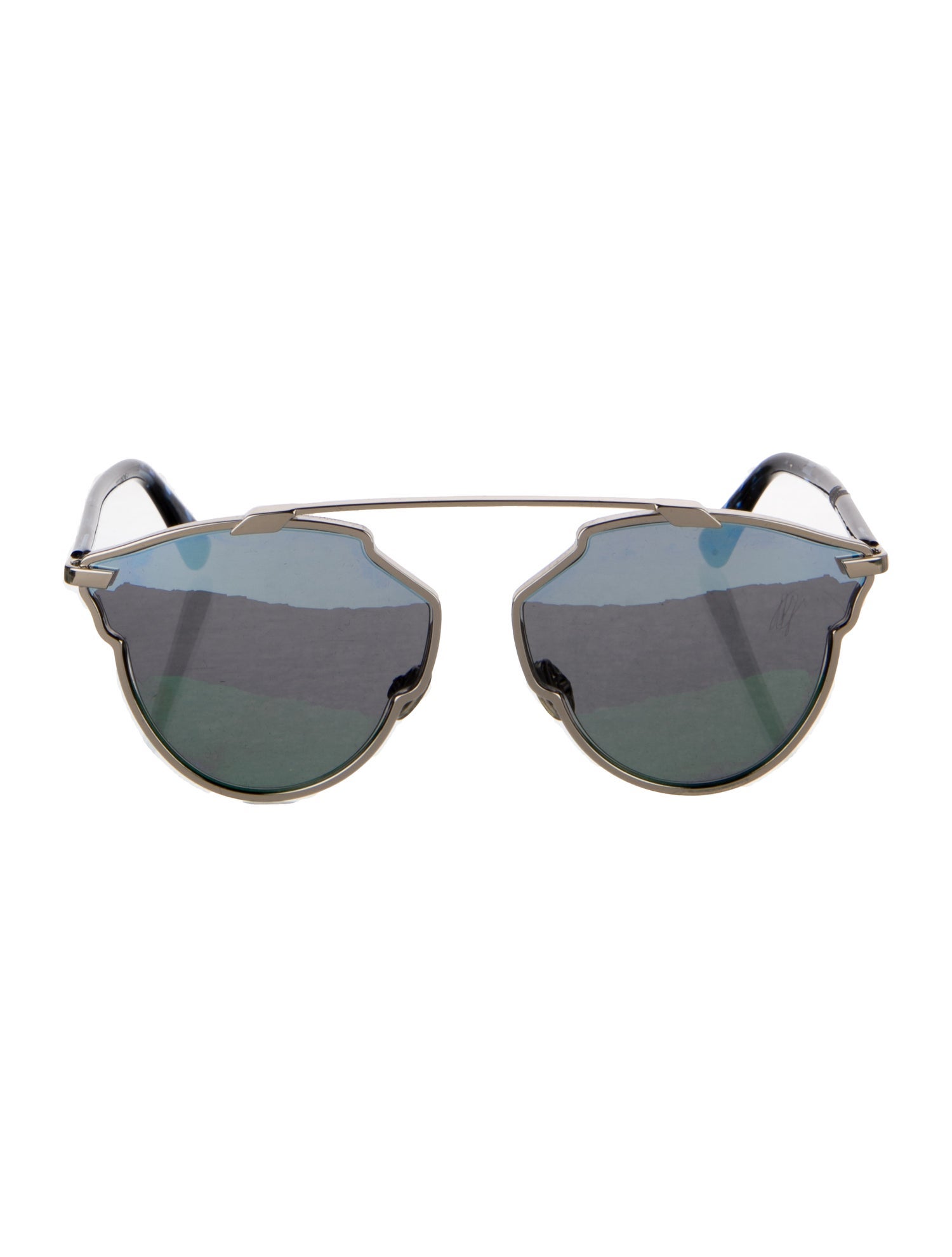 Christian Dior Aviator Mirrored Sunglasses