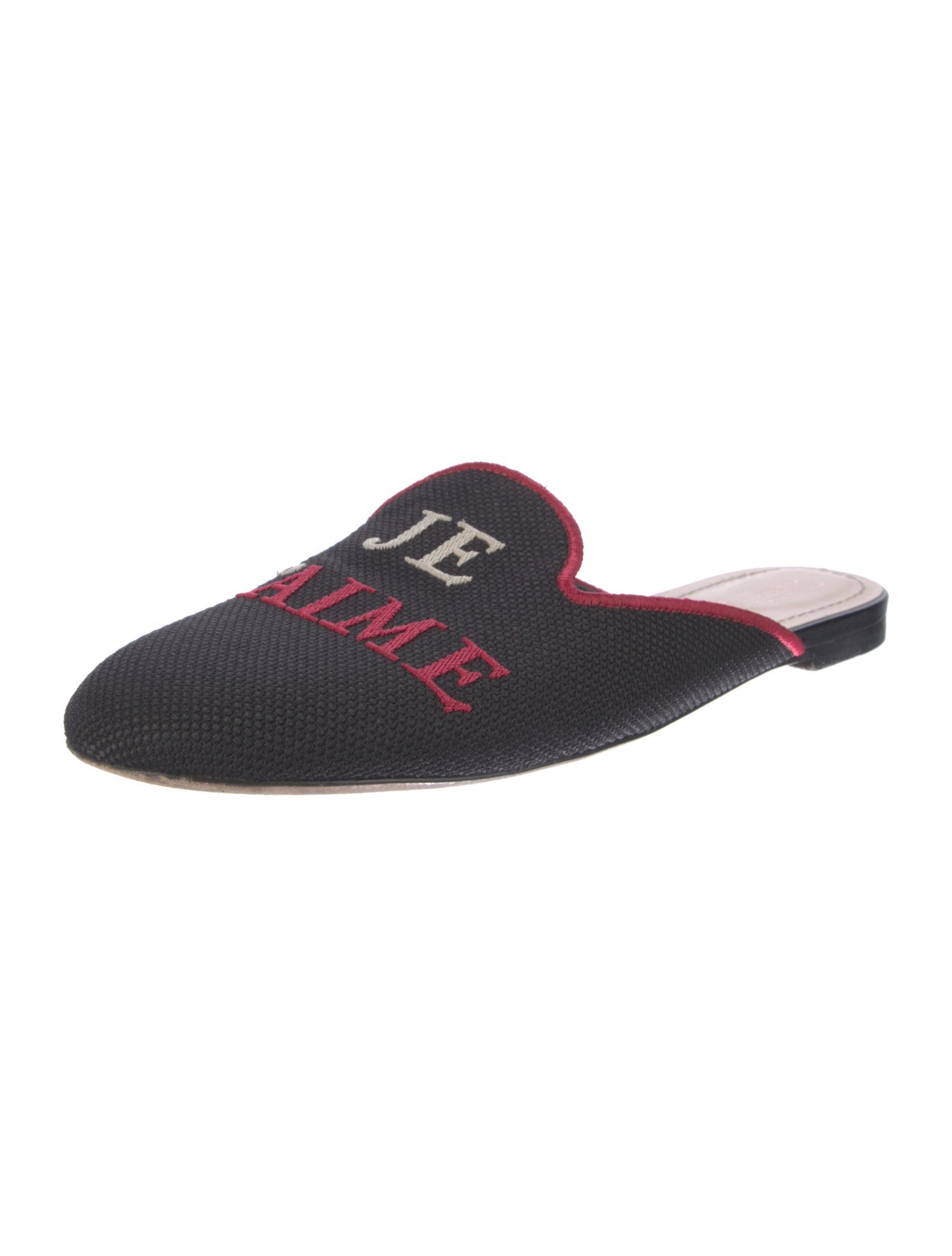 Christian Dior Canvas Printed Mules