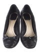 Christian Dior Cannage Pattern Leather Pumps
