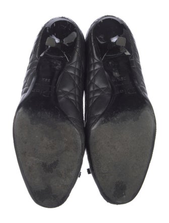 Christian Dior Cannage Pattern Leather Pumps