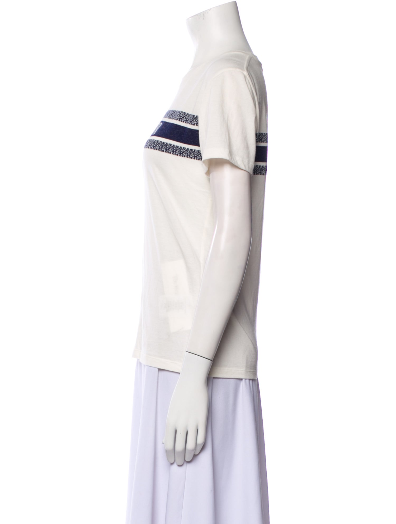 Christian Dior Graphic Print Crew Neck T-Shirt